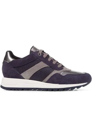 Geox Womens Tabelya Blue Trainers AU 9.5 (EU 41)