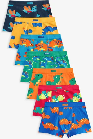 Next Dinosaur Print Soft Waistband Trunks 7 Pack (1.5-10yrs) 5