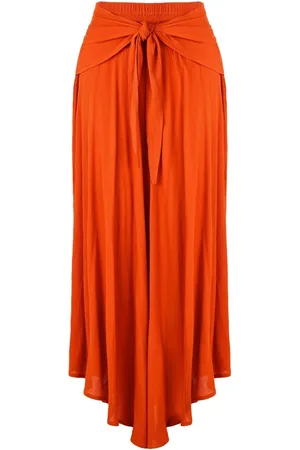 Joe Browns Tie Front Crinkle Maxi Skirt AU 8