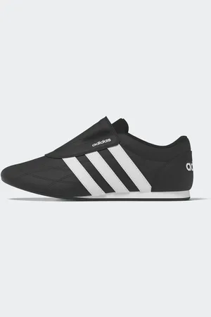 adidas Black/White Tekwen Slip-On Trainers AU 9.5 (EU 42)