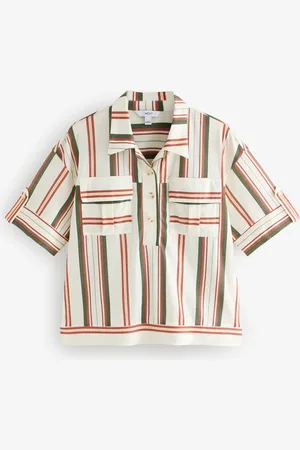 Next Short Sleeve Boxy Pocket Shirt AU 14