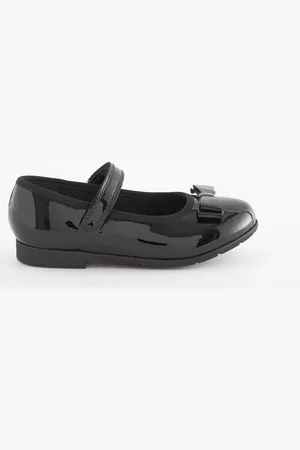 Next Narrow Fit (E) School Leather Bow Mary Jane Shoes AU 9 (EU 26.5)