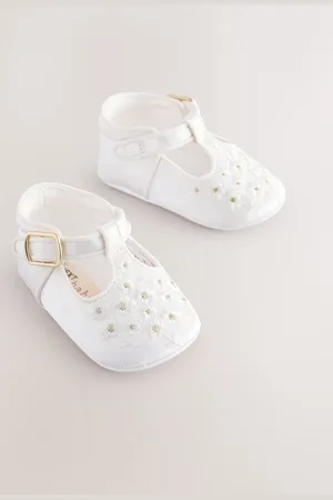Next Embroidered Occasion Baby Shoes (0-24mths) 1.5