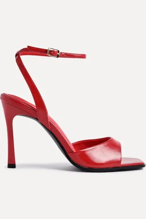 Linzi Red Jazz Stiletto High Heels AU 7 (EU 38)