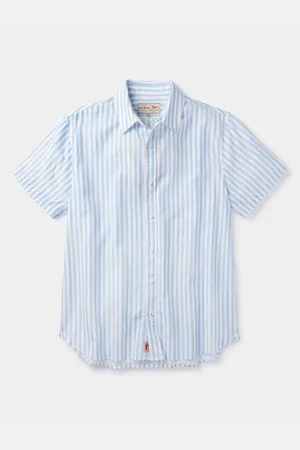 Aubin Fulstow Linen Cotton White Shirt M