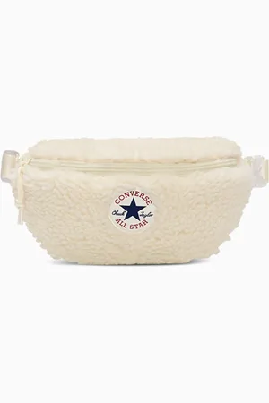 Converse Cream Sherpa Winter Sling Pack Bag One