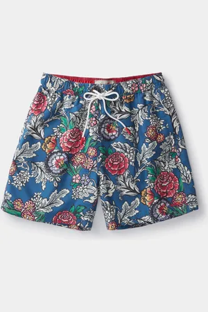 Aubin Blue Bardney Swim Shorts small