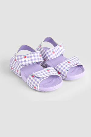 JoJo Maman Bébé Lilac Double Strap Summer Sandals AU 11 (EU 29)