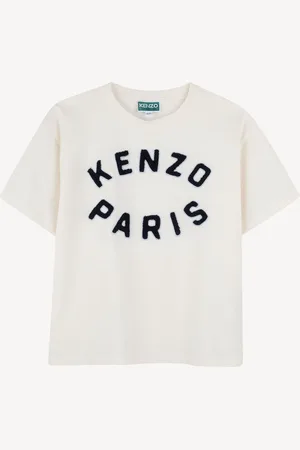 Kenzo Short Sleeve Logo White T-Shirt 10 Years (140cm)