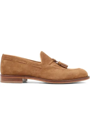 JONES BOOTMAKER Mens Cannon Street Handmade Loafers AU 10 (EU 44)
