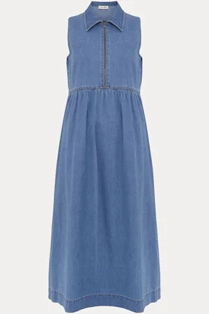 Phase Eight Blakely Midi 100% Cotton Dress AU 18