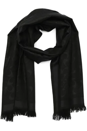 Coach Black Bias Signature C Oblong Scarve One