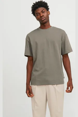 JACK & JONES Grey Loose Fit T-Shirt large