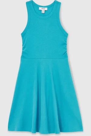 Reiss Eliza Jersey Ruched Skater Dress 8