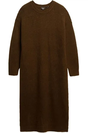 Superdry Slouch Midi Jumper Dress AU 10