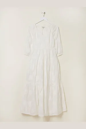 Fat Face FatFace Kelly Jacquard Maxi Dress AU 6 S
