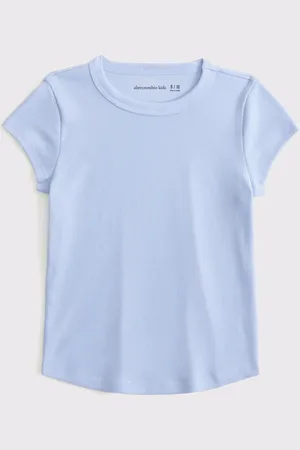 Abercrombie & Fitch Basic Short Sleeve Baby Tee T-Shirt 7
