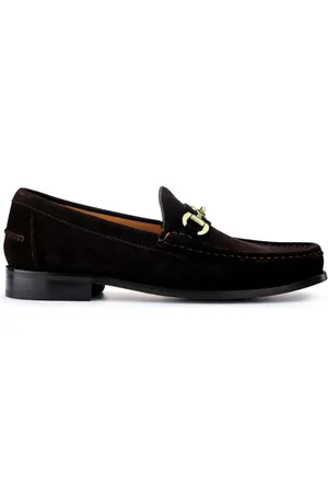 JONES BOOTMAKER Roan Leather Slip-On Shoes AU 8 (EU 42)