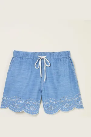 Fat Face Broderie Shorts 14