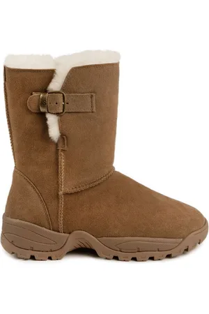 Just Sheepskin Brown Ladies Berkshire Mid Boots AU 9 (EU 40)
