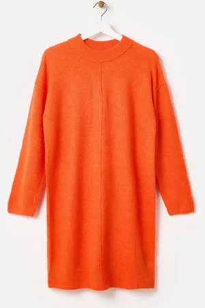 Oliver Bonas Ribbed Knitted Jumper Dress AU 12