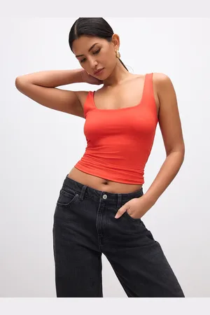 Next Red Soft Touch Polyamide Scoop Neck Vest Top AU 14