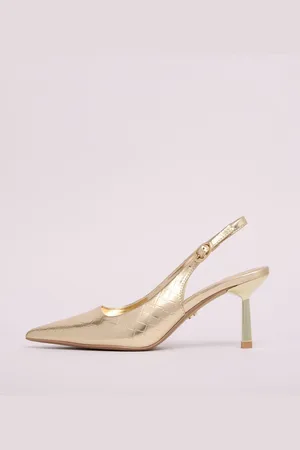 Lipsy London Standard Fit Low Heel Slingback Faux Leather Courts AU 9 (EU 40)