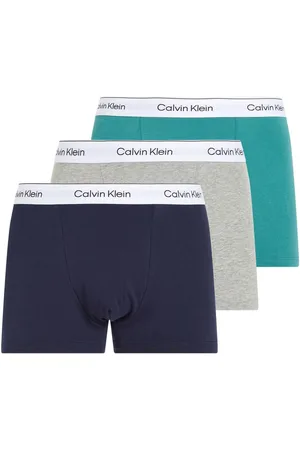 Calvin Klein Black Olive Ultra Soft Trunks 3 Pack small
