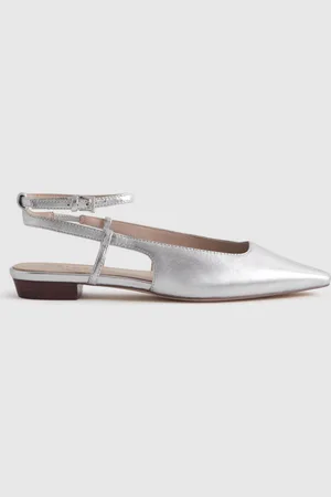 Reiss Freya Leather Slingback Ballerina Flats AU 7 (EU 38)