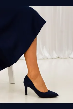 Lunar Amy Navy Court Shoes AU 9 (EU 40)