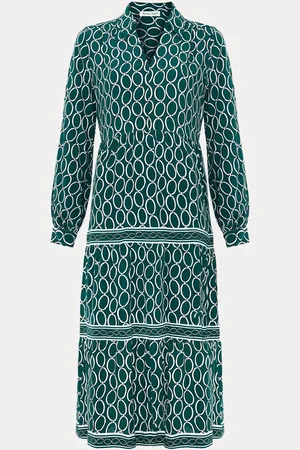 Phase Eight Petite Tiered Midi Dress AU 16