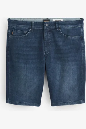 HUGO BOSS Delaware Slim-Fit Denim Shorts W36 L32