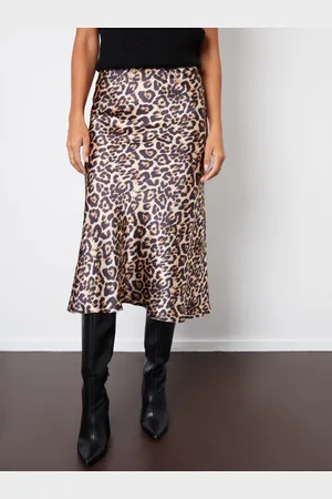 Threadbare Satin Midi Skirt AU 8