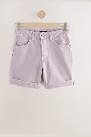 Next Bleach Relaxed Turn Up 100% Cotton Denim Shorts 14