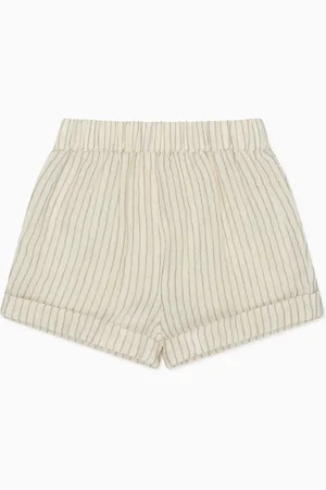 Mori Stripe 100% Cotton Muslin Shorts 6874cm