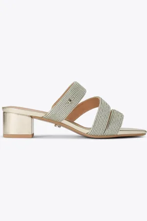 Carvela Gala Block Mule Jewel Sandals AU 10 (EU 41)