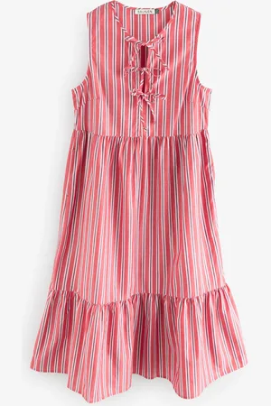 Baukjen Devia Tie 100% Organic Cotton Midi Dress 14