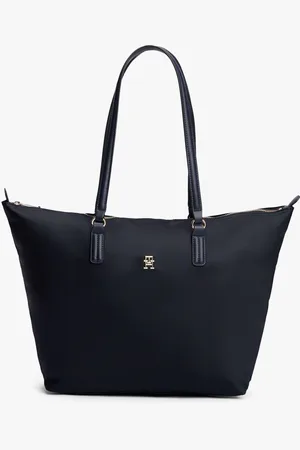 Tommy Hilfiger Blue Signature Tape Tote one