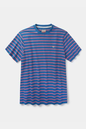 Aubin Yellow Berkeley Slub 100% Cotton T-Shirt L