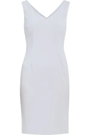 Gina Bacconi Merna Crepe Shift Dress AU 12