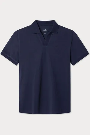 Hackett Soft Jersey Polo Shirt With Open Collar 3XL