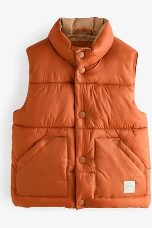 Next Rust Brown Padded Gilet (3mths-10yrs) 7