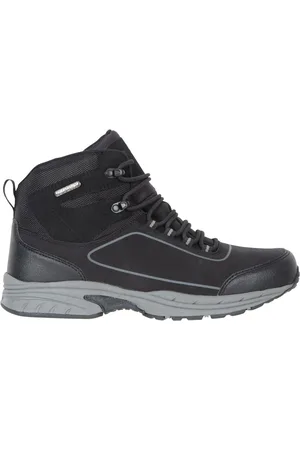 Mountain Warehouse Black Mens Ramble Waterproof Softshell Walking Boots AU 9 (EU 42)