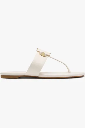 Kate Spade Cream Flower Thong Sandals AU 6.5 (EU 37)