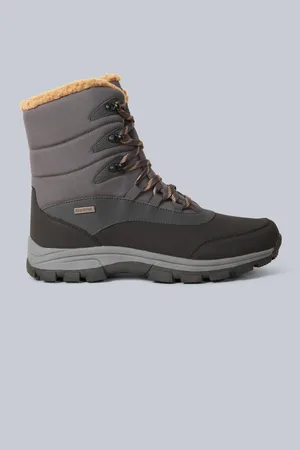 Animale Grey Mens Blizzard Waterproof Snow Boots AU 12 (EU 46)
