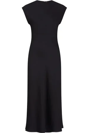 Calvin Klein Heavy Shine Viscose Shift Dress AU 14