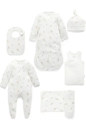 Purebaby White Newborn Essential Hospital Pack Upto 3 Months (50