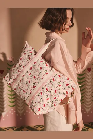 Cath Kidston Ecru Cherries Overnight Bag One