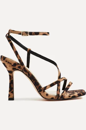 Linzi Animal Savannah Strappy Stiletto High Heels AU 8 (EU 39)