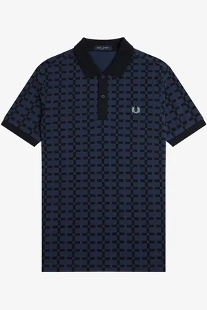 Fred Perry Pattern Polo Shirt M